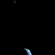 Illustration for article titled The first picture of the Earth and its moon in a single frame